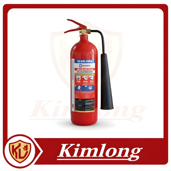 Bình chữa cháy CO2 MT3, 3kg (83MEC – Bộ Quốc Phòng)