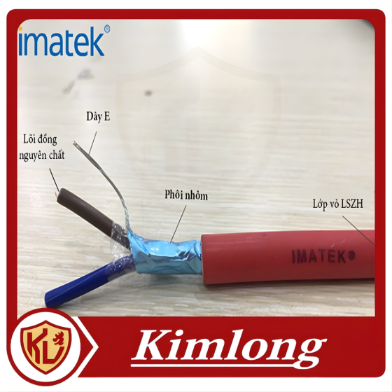 Dây chống cháy, chống nhiễu, phôi nhôm Imatek