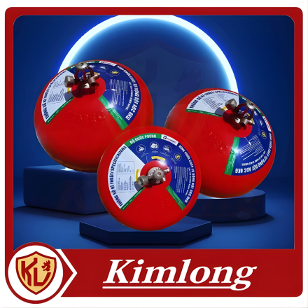 Bình cầu chữa cháy tự động bột ABC 6kg (83MEC – Bộ Quốc Phòng)